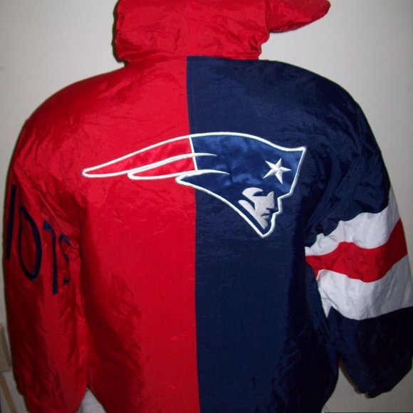 NEW ENGLAND PATRIOTS Starter KNOCKOUT Jacket 2X